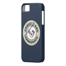 Beväpnat och farligt lacrossefodral iPhone 5 cover