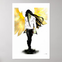 Bevingad ängel posters