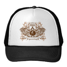 Bevingad krona trucker keps