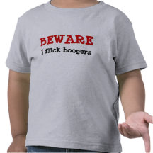 Beward mig filckboogersskjorta för småbarn tee shirts