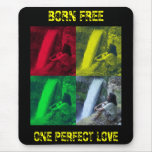 BF - OPL Rasta Mousepad Mus Mattor