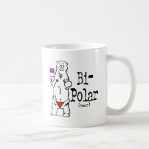 Bi-Polar björn Mugg