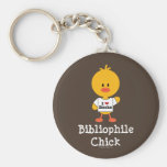 Bibliofilchick Keychain Nyckel Ringar