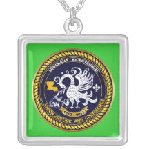 Bicentennial Louisiana Mardi Gras som partyet ser, Hängsmycke