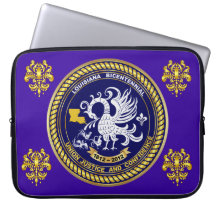 Bicentennial Louisiana Mardi Gras som partyet ser, Laptop Datorfodral