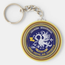 Bicentennial Louisiana Mardi Gras som partyet ser, Nyckelring