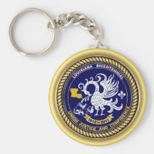 Bicentennial Louisiana Mardi Gras som partyet ser, Nyckelring