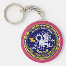 Bicentennial Louisiana Mardi Gras som partyet ser, Nyckelring