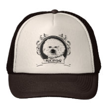 BICHON-FRISE (3) MESH KEPSAR