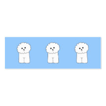 Bichon Frise. Visitkort