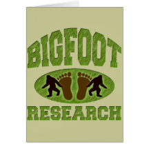 Bigfoot forskning kort