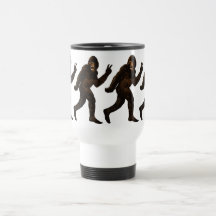 Bigfoot fredstecken kaffe koppar
