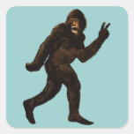 Bigfoot fredstecken klistermärken