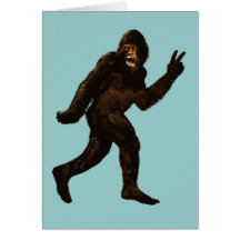 Bigfoot fredstecken kort
