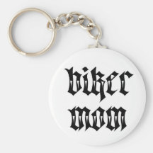 Bikermammakeychain Nyckel Ringar