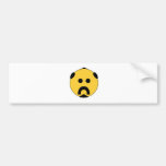 BikerSmiley Bildekal