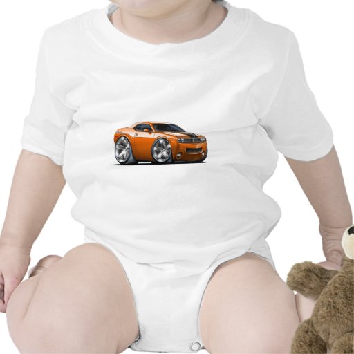 Bil för fintutmanareorange t-shirts