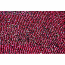 Bild av folk som övar för ceremoni, Pyongya Photo Sculptures