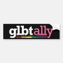 Bildekal för GLBT-bundsförvantsvart