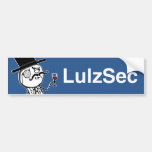 Bildekal för Lulzsec Monocleman (blått)