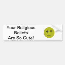 Bildekal för religiös tro