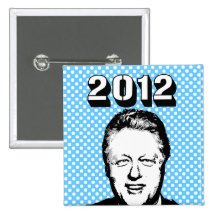 Bill Clinton 2012 Knappar
