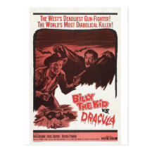 Billy ungen Vs Dracula filmvykort