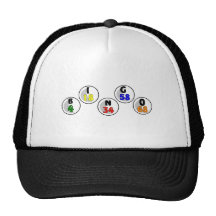Bingoen numrerar baseball hat