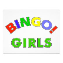 Bingoflickor Unika Inbjudningar