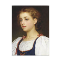Biodina vid Frederick Leighton slågen in kanfas Sträckt Canvastryck