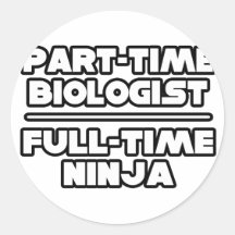 Biolog/Ninja Klistermärken