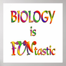 Biologi är FUNtastic Affischer