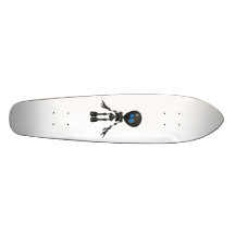 Bionic robot för pojke 3D - som framåtriktat titta Skateboard Deck