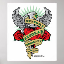 Bipolär oordningdolk posters