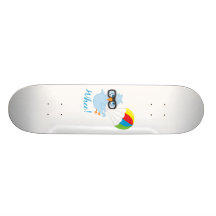 Birdy fallskärm skate board