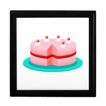 Birthday Cake Jewelry Box