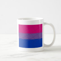 Bisexuell belagd med tegel prideflagga kaffe muggar
