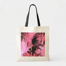 Bismarck handflatanrosor tote bags