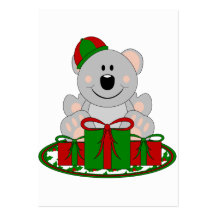 Björn för Cutelyn julklappKoala Visitkort Mall