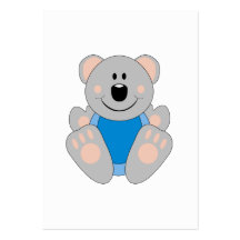 Björn för Cutelyn pojkeKoala Visit Kort
