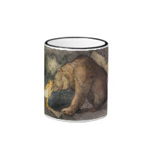 Björnkyss Kaffe Mugg