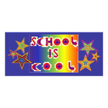BKMK1.7 SCHOOL ÄR COOL.STARS STÄLLKORT