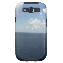 Blå himmel på hav galaxy SIII fodral