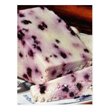 Blåbärvit Stilton Vykort
