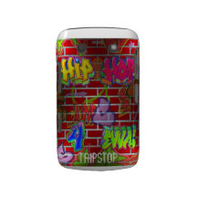 blackberry fodral med hip hopgraffitti