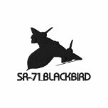 Blackbird broderad skjorta SR-71