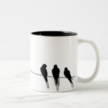 Blackbirds Silhouette binder på Kaffe Kopp