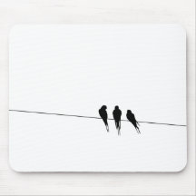 Blackbirds Silhouette binder på Musmattor