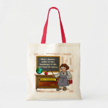 Blackboarden av liv tote bag