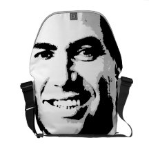 BLÄCKKONST FÖR MARCO RUBIO MESSENGER BAG
